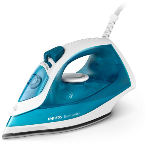Philips EasySpeed GC1750/20 - Stoomstrijkijzer - 2000W 220ml - Blauw Tweedehands