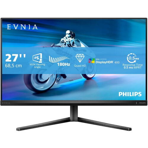 Philips Evnia 27M2N5500/00 - Monitor - 27"Quad HD 180Hz 0,5ms - Zwart Tweedehands
