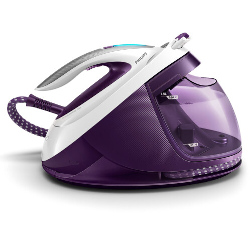 Philips GC9660/30 - Stoomstrijkijzer station - 2700 W 1,8 l T-ionicGlide - Paars Wit