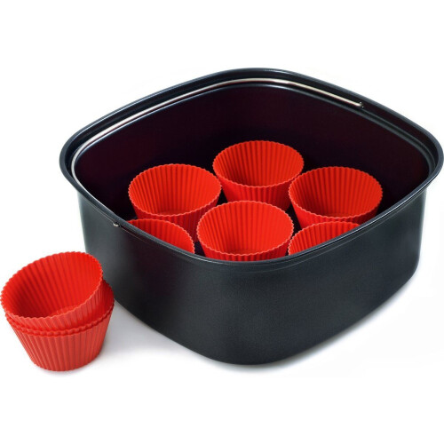 Philips HD9956/00 - Ovenschaal&Bakblik Airfryer Accessoire - 3 liter met 9 muffinvormpjes