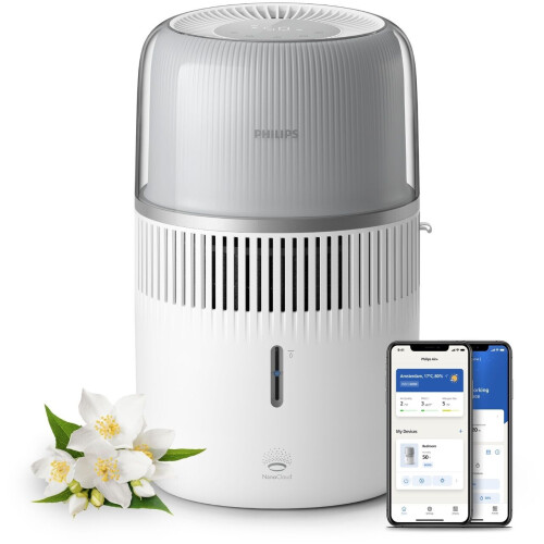 Philips HU5710/00 - Luchtbevochtiger - 400 ml/u - Geschikt voor 56 m² Tweedehands