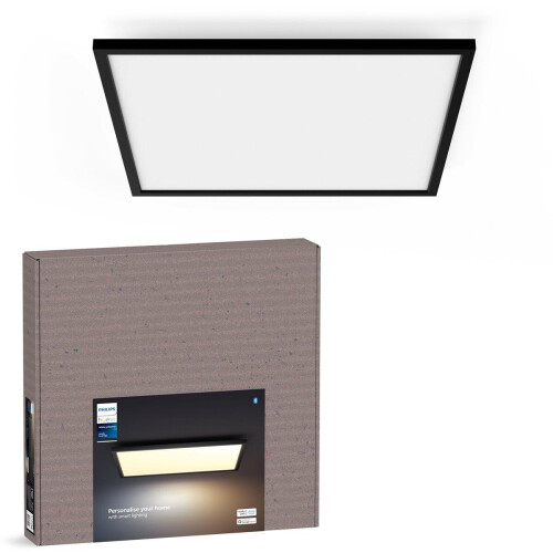 Philips Hue Aurelle - Paneellamp - Warm- tot koelwit licht - Zwart Tweedehands