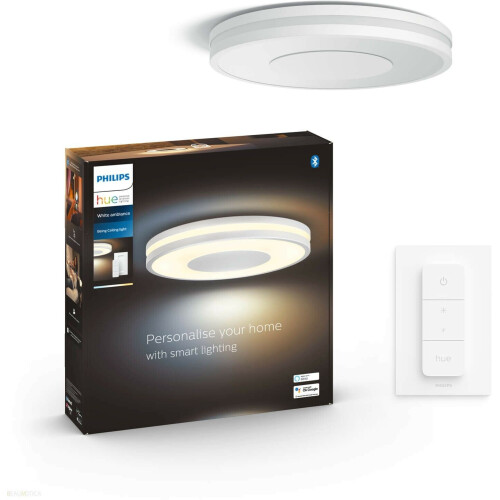 Philips Hue Being - Plafondlamp - Bluetooth dimmer - Wit