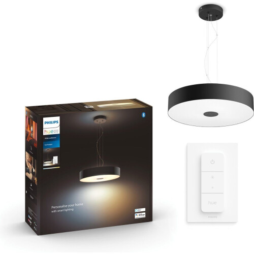 Philips Hue Fair - Hanglamp - Dimbaar warm tot koelwit licht - Zwart Tweedehands