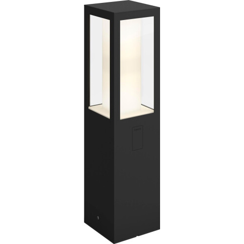 Philips Hue Outdoor Impress - Buitenlamp op sokkel - 16 miljoen kleuren - Zwart