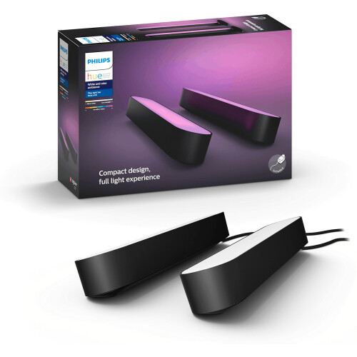 Philips Hue Play - Lichtbalk - Slimme verlichting met 16 miljoen kleuren - Zwart Tweedehands