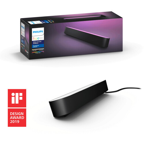 Philips Hue Play - Lichtbalk uitbreiding - 16 miljoen kleuren - Zwart
