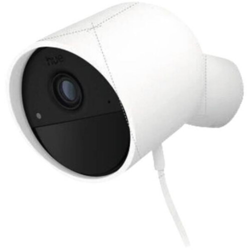 Philips Hue Secure Kamera 2K - Bewakingscamera - Bewegingsdetectie Ingebouwde microfoon Ingebouwde speaker - Wit