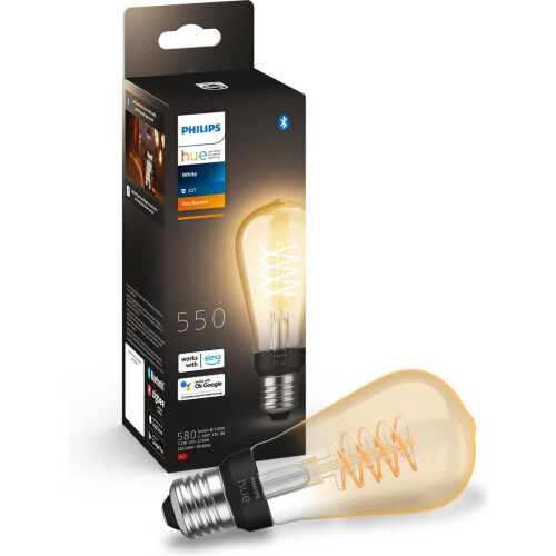 Philips Hue ST64 - Filament lamp - 550 lumen - warmwit licht - E27 (1-pack)