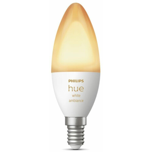 Philips Hue - White ambiance Kaarslamp E14 - Bluetooth 4W 470lm