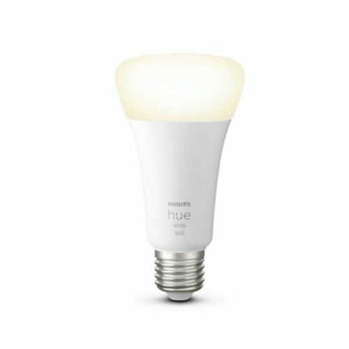 Philips Hue White - Losse Lamp E27 - 1600 lumen warmwit licht