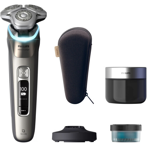 Philips i9000 Prestige XP9203/30 - Wet&Dry elektrisch scheerapparaat - SkinIQ - Goud Tweedehands