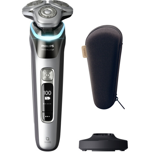 Philips i9000 Prestige XP9204/10 - Wet&Dry elektrisch scheerapparaat - SkinIQ - Zilver