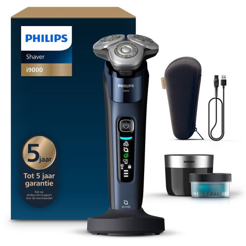 Philips i9000 X9003/30 - Wet&Dry elektrisch scheerapparaat - SkinIQ - zwart