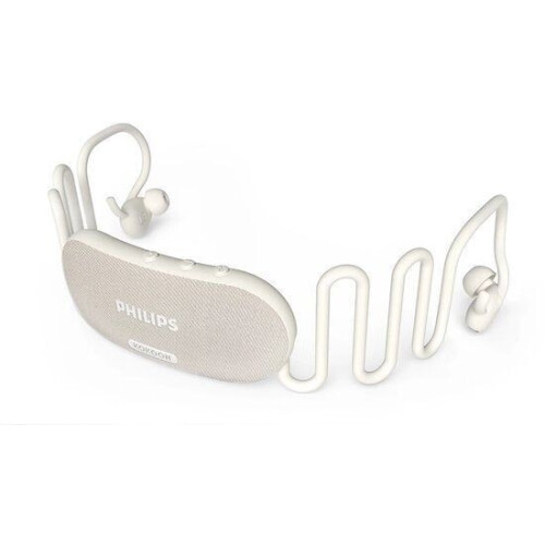 Philips Kokoon - Slaap Hoofdtelefoon - Slaapmonitoring Draadloos Bluetooth Nekband Grijs
