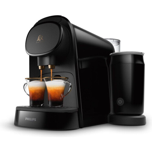 Philips L'OR BARISTA LM8014/60 - Koffiecupmachine met Melkopschuimer - Zet 2 tassen espresso tegelijk - Zwart Tweedehands