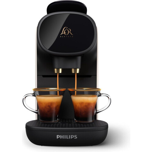 Philips L'Or Barista Sublime LM9012/00 - Koffiecupmachine - Dubbel shot - Zwart / Wit Tweedehands