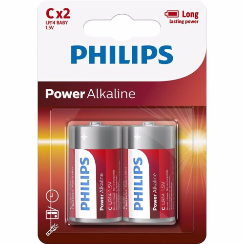 Philips LR14P2B/10 - Batterij C - Alkaline 1.5V