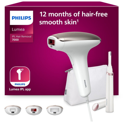 Philips Lumea Advanced 7000 - IPL Ontharingsapparaat BRI923/00 - 250000 flitsen - Wit Tweedehands