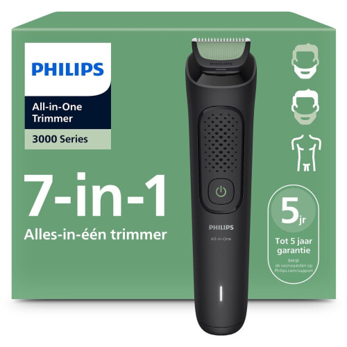 Philips MG3935/15 - Multigroom - 7 in 1 - Baardtrimmer Neushaartrimmer - Zwart Tweedehands