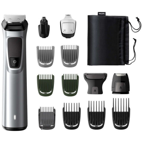 Philips MG7720/15 - Multigroomer - 14 hulpstukken DualCut-technologie - Zilver