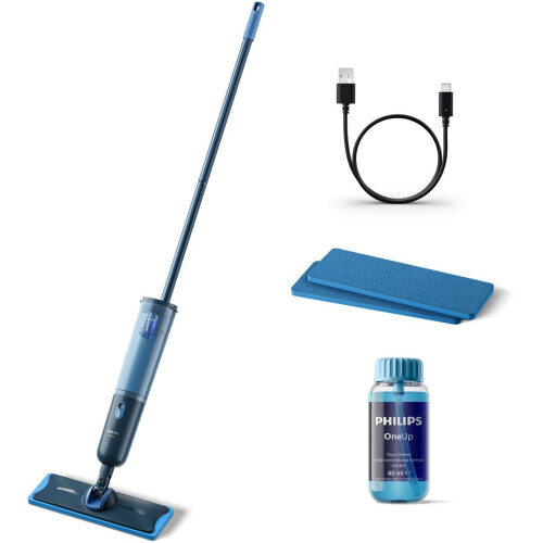 Philips OneUp 3000 Series - Elektrische Dweil - 99,9% bacterieverwijdering - Draadloos Tweedehands