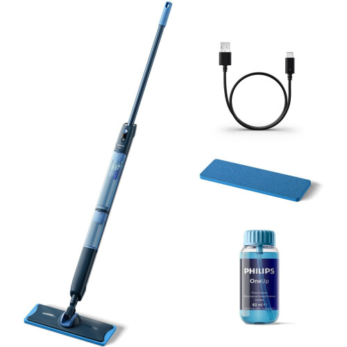 Philips OneUp 5000 series - Steel - Draadloos - 2000mAh - 70 minuten accuduur