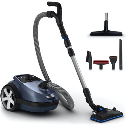 Philips Performer Silent FC8786/09 - stofzuiger met zak - allergievriendelijk - Glacier blue Tweedehands