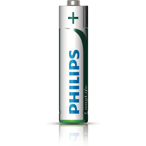 Philips R03L4F/10 - AAA Batterijen - Zinkchloride technologie