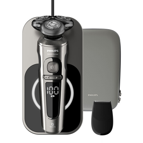Philips S9000 Prestige - Nat en droog elektrisch scheerapparaat - NanoTech-precisiemesjes - Zwart Tweedehands