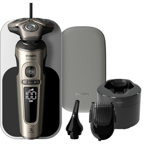 Philips S9000 Prestige SP9883/35 - Nat en droog elektrisch scheerapparaat - 72 zelfslijpende mesjes - Draadloos opladen