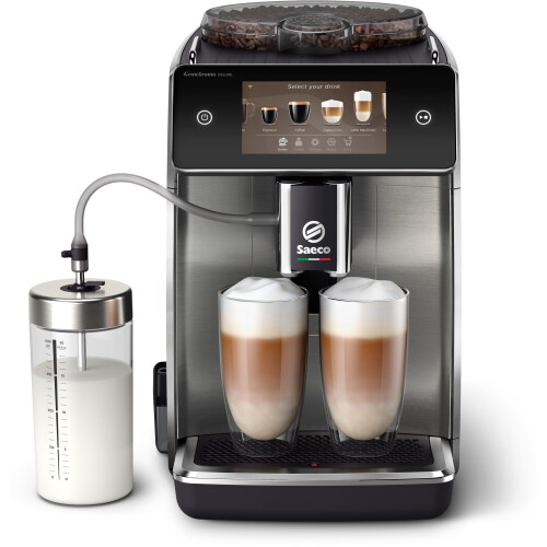 Philips Saeco GranAroma Deluxe SM6685/00 - Volautomatische espressomachine - 18 koffievarianten - Kleur zwart Tweedehands