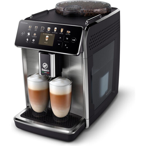 Philips Saeco GranAroma SM6585/00 - Espressomachine - 16 Drankvariaties - Zilver/RVS + AquaClean Filter Tweedehands