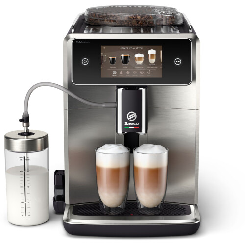 Philips Saeco Xelsis Deluxe SM8785/00 - Volautomatische espressomachine - 22 koffievarianten - 5-inch kleurenaanraakscherm Tweedehands