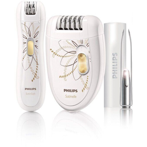 Philips Satinelle HP6540/00 - Epilator - 2 standen - Wit Tweedehands