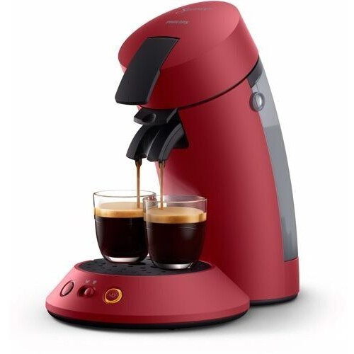 Philips Senseo Original Plus - Koffiepadmachine - Intensity Select - Dieprood Tweedehands