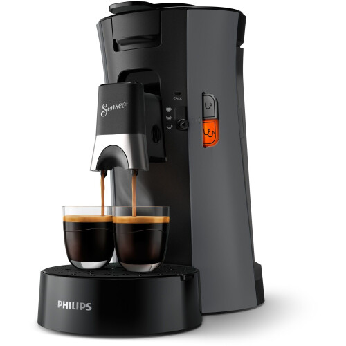 Philips Senseo Select - Koffiepadmachine - 2 kopjes in 1 minuut - Grijs