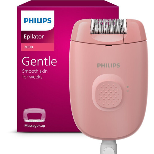 Philips Series 2000 - Epilator - Massagekapje - Peach