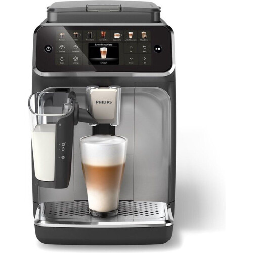 Philips Series 4400 EP4446/70 - Volautomatisch espressoapparaat - LatteGo melksysteem - 15 bar druk Tweedehands