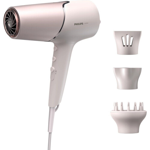 Philips Series 5000 BHD530/20 - Föhn met diffuser - 2300 W - Roze Perzikkleurig Parelmoer Tweedehands