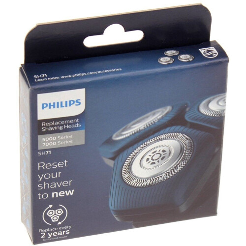 Philips SH71/50 - SteelPrecision-mesjes - vervangende scheerhoofden