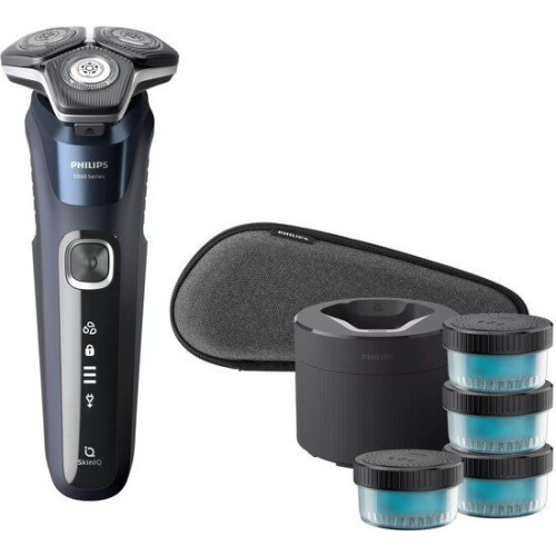 Philips Shaver Series 5000 S5885/69 - Elektrisch Scheerapparaat - SkinIQ-technologie - Blauw Tweedehands