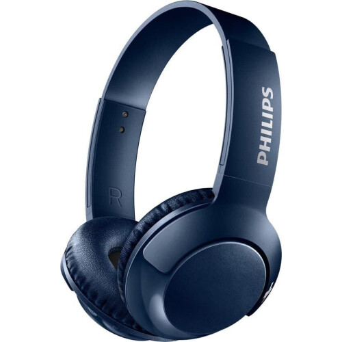 Philips SHB3075 - Draadloze On-Ear Koptelefoon - BASS+ - Blauw