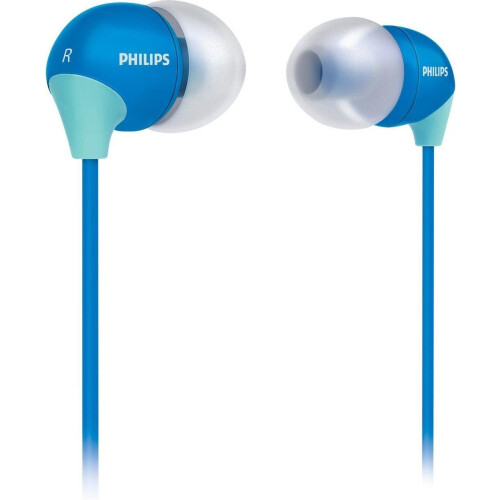 Philips SHE3582/10 - Oortelefoon - Krachtig geluid - Grijs Blauw Tweedehands