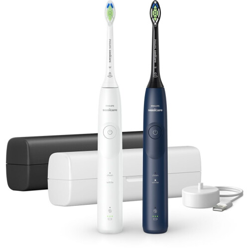 Philips Sonicare 5500 HX7119/01 - Elektrische Tandenborstel - Optimal White-opzetborstel - Duopack Tweedehands