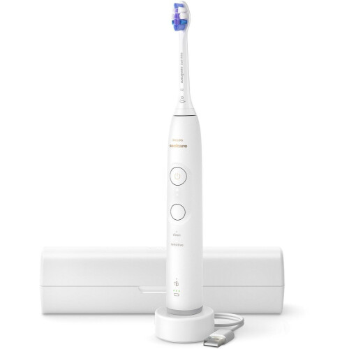 Philips Sonicare 6100 HX7400/06 - Elektrische Tandenborstel - Sensitive-opzetborstel - Wit Tweedehands