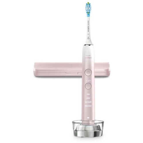 Philips Sonicare DiamondClean 9000 - Elektrische tandenborstel - 4 poetsstanden - Pink/White - HX9911/84