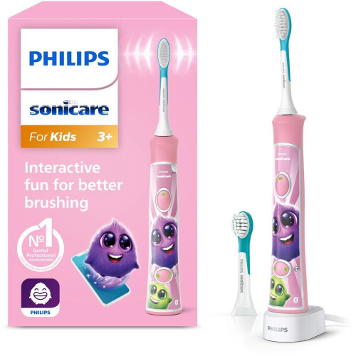 Philips Sonicare For Kids HX6352/42 - Elektrische tandenborstel - Met Bluetooth en app - Roze Tweedehands