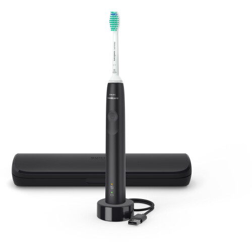 Philips Sonicare HX3673/14 - Elektrische tandenborstel - 3x beter tandplakverwijdering - Zwart Tweedehands