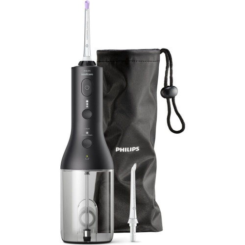 Philips Sonicare HX3826/33 - Draadloze Powerflosser - Quad Stream-technologie - Zwart